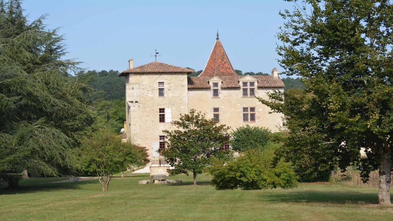 Bed and Breakfast Chateau De Cauderoue Нерак Экстерьер фото